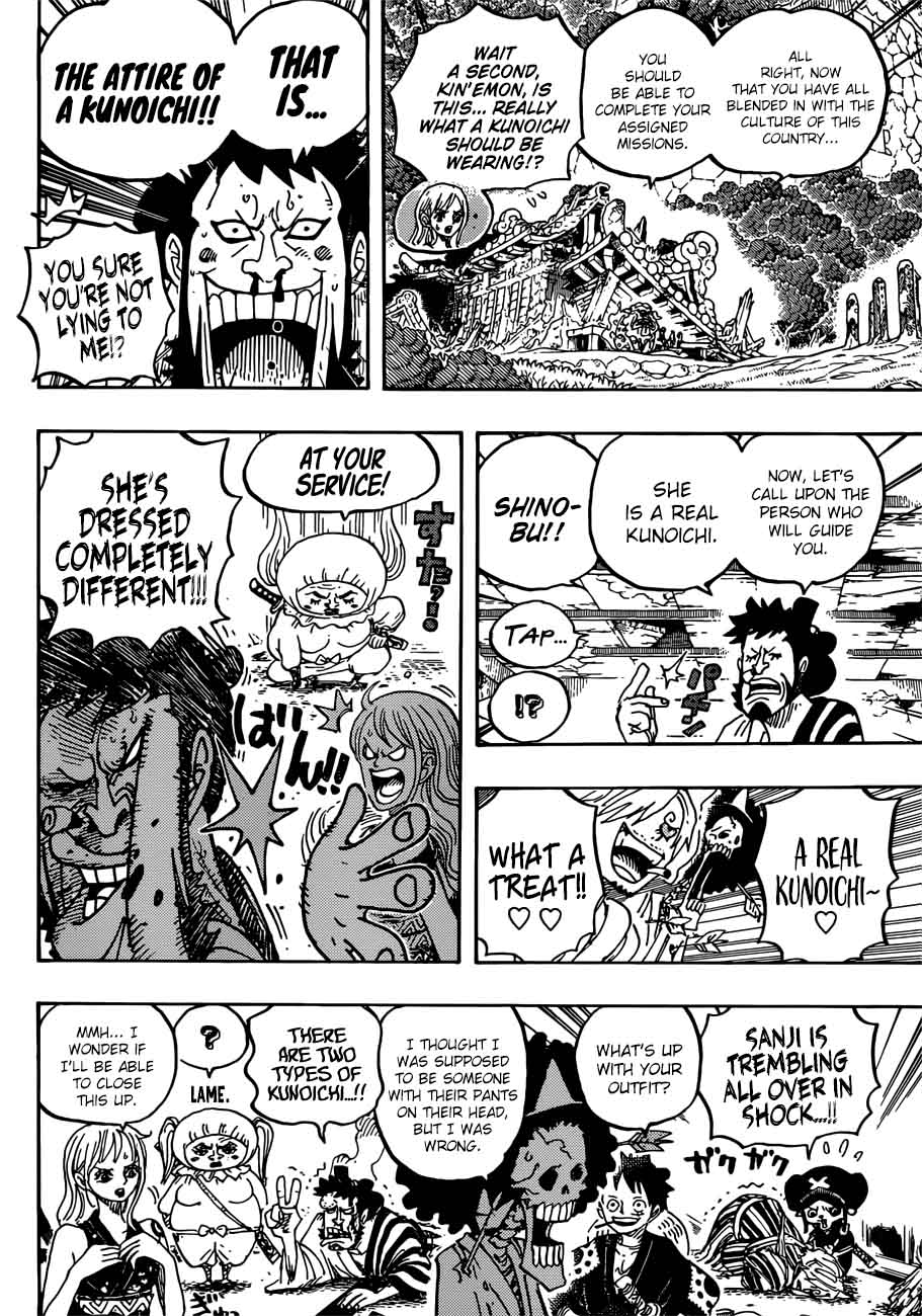 One Piece Chapter 921 - Page 8 in English