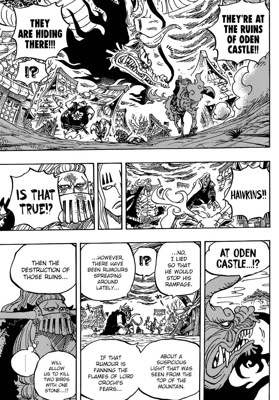 One Piece Chapter 922 - Page 10 in English