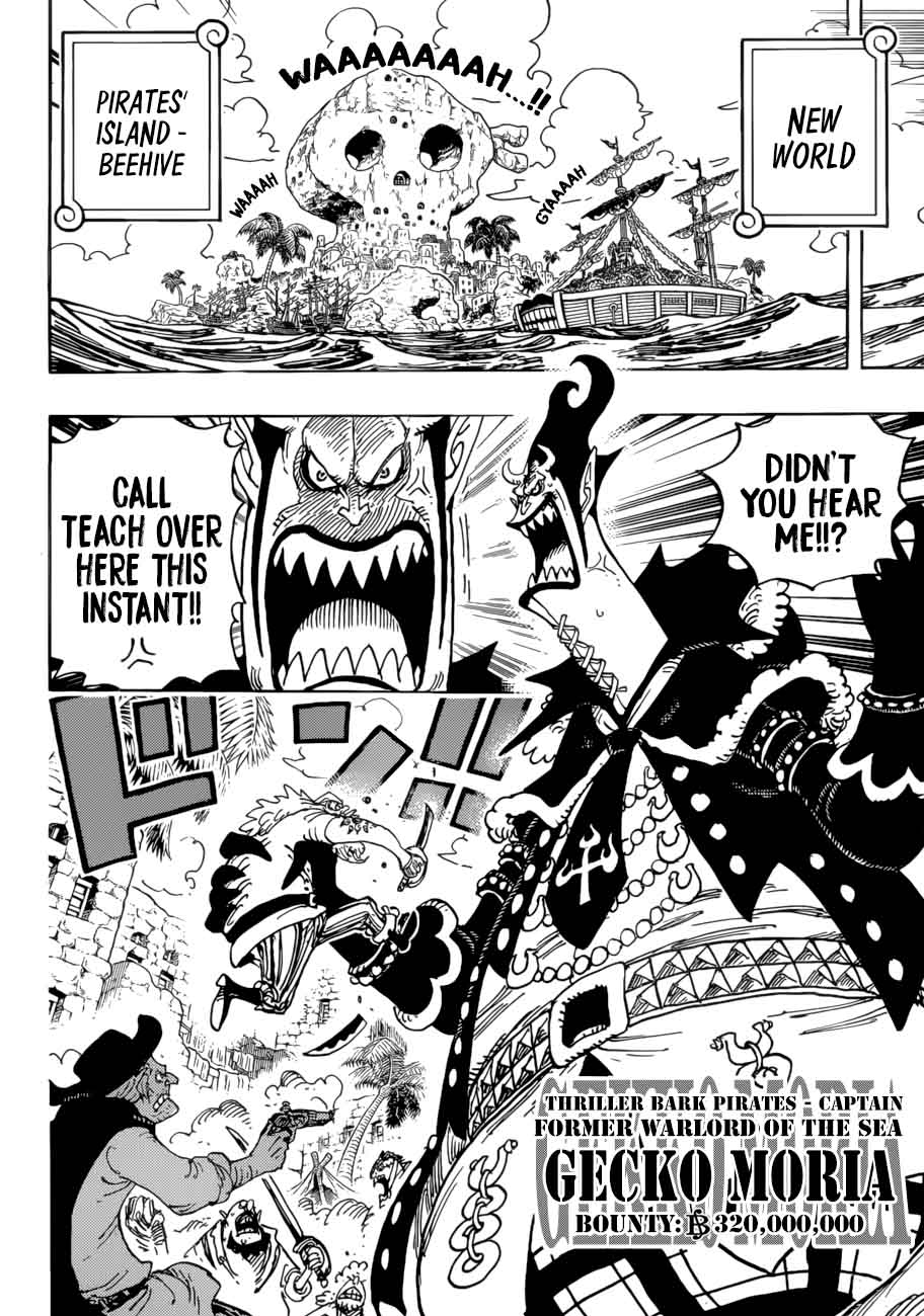 One Piece Chapter 925 - Page 4 in English