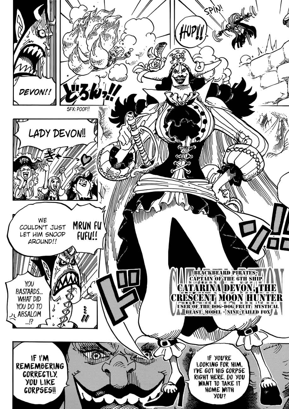 One Piece Chapter 925 - Page 8 in English