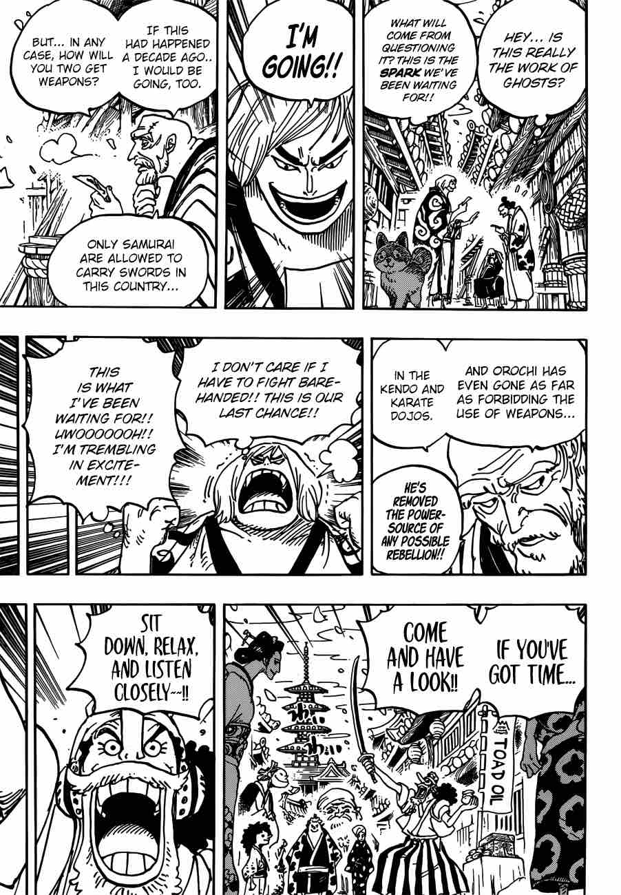 One Piece Chapter 926 - Page 5 in English