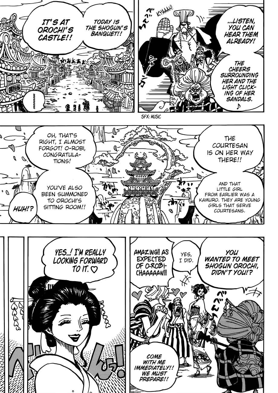 One Piece Chapter 927 - Page 13 in English