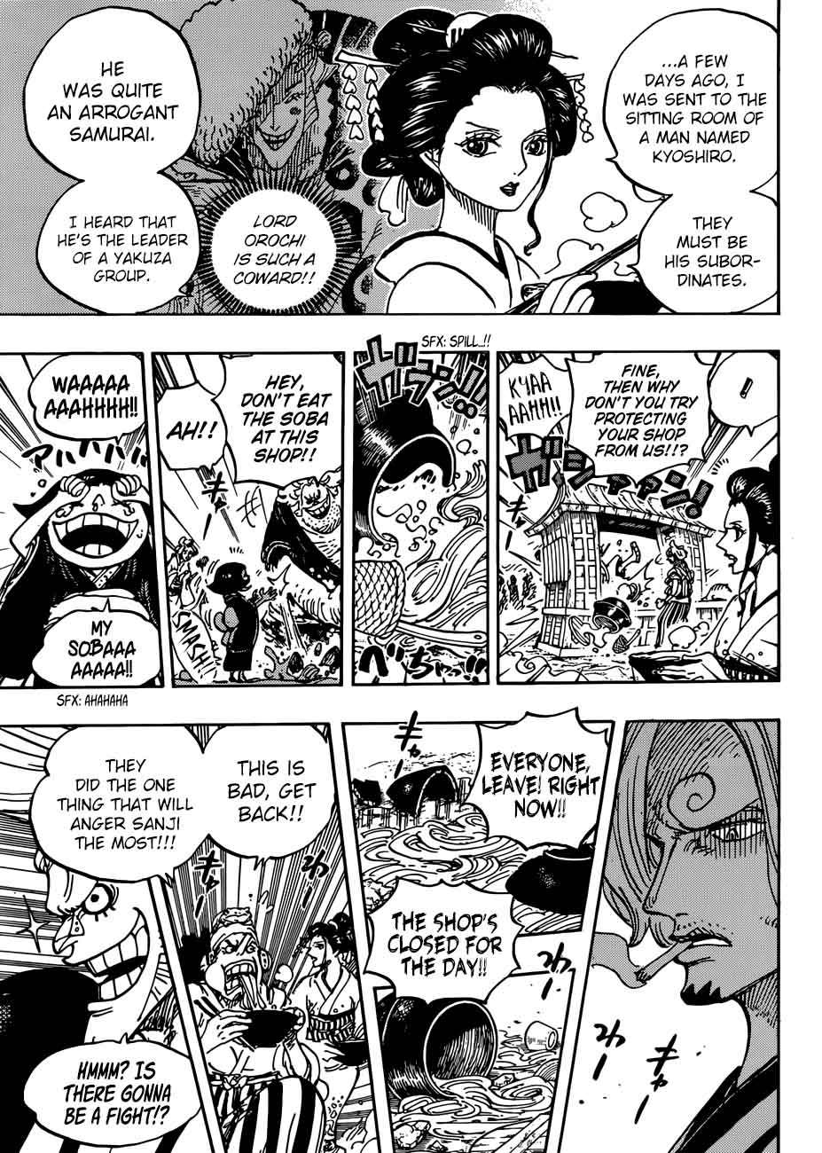 One Piece Chapter 927 - Page 5 in English