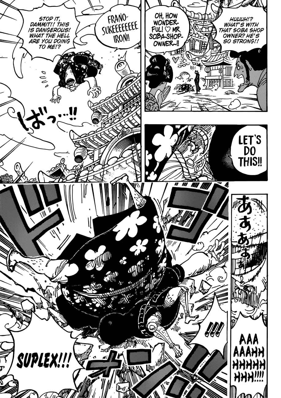One Piece Chapter 927 - Page 7 in English