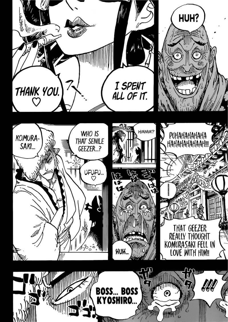 One Piece Chapter 928 - Page 14 in English