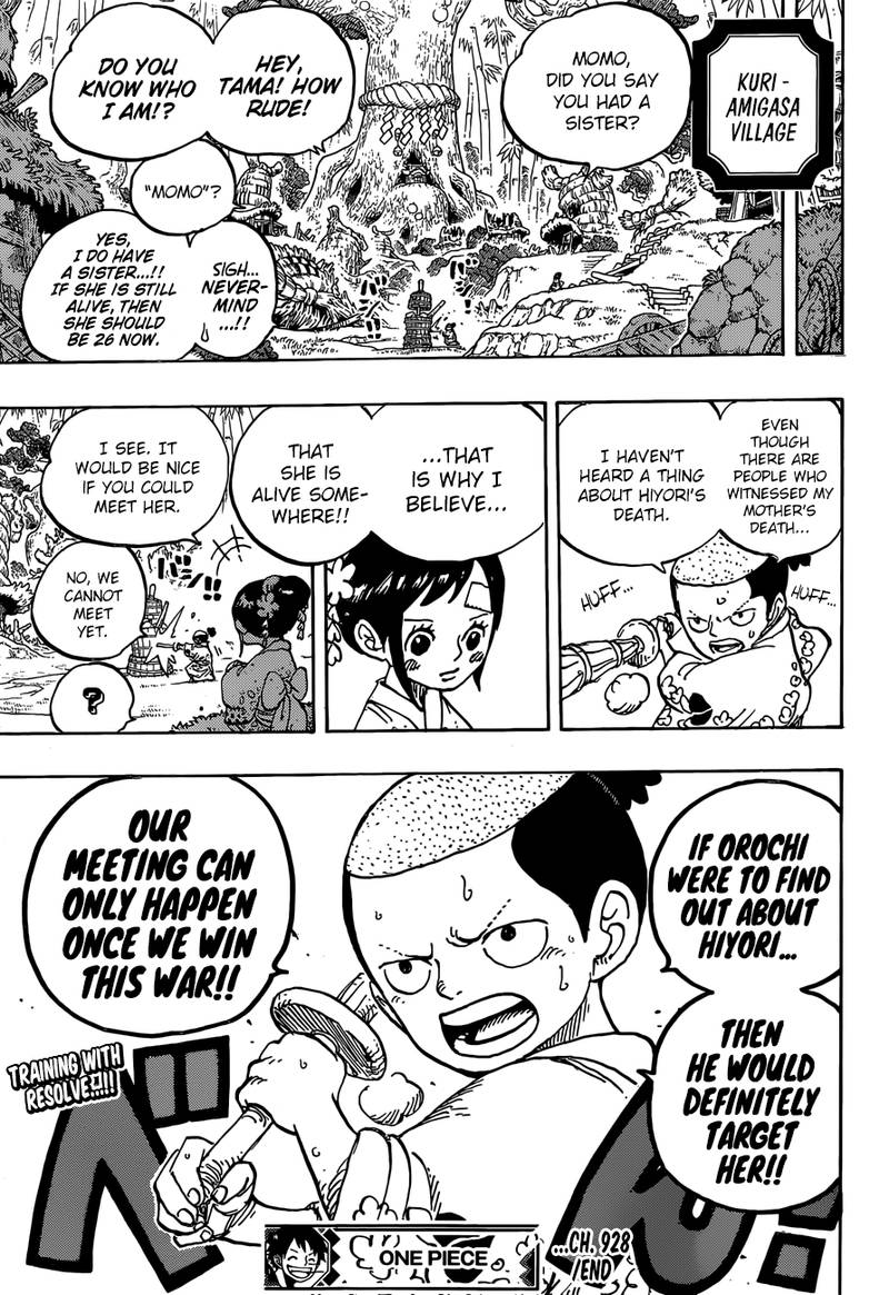One Piece Chapter 928 - Page 18 in English