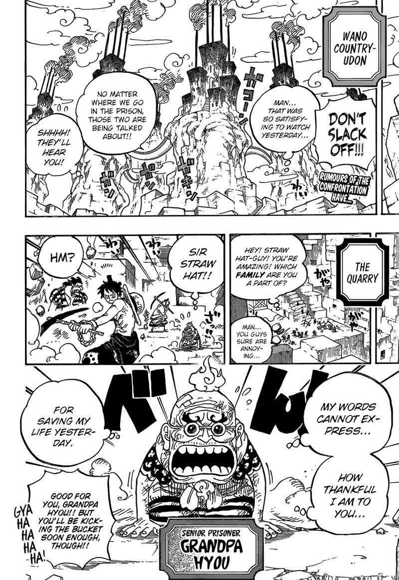 One Piece Chapter 928 - Page 4 in English
