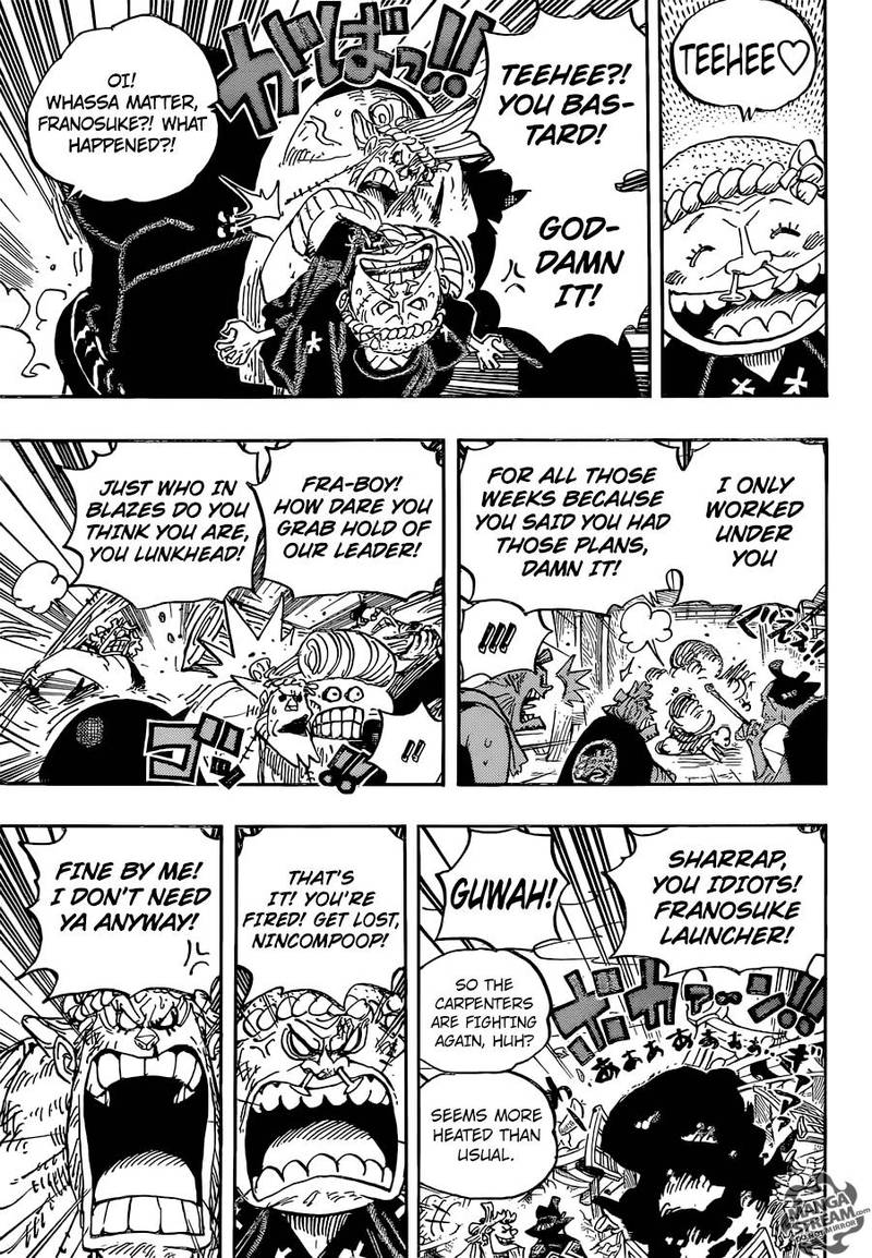 One Piece Chapter 929 - Page 4 in English