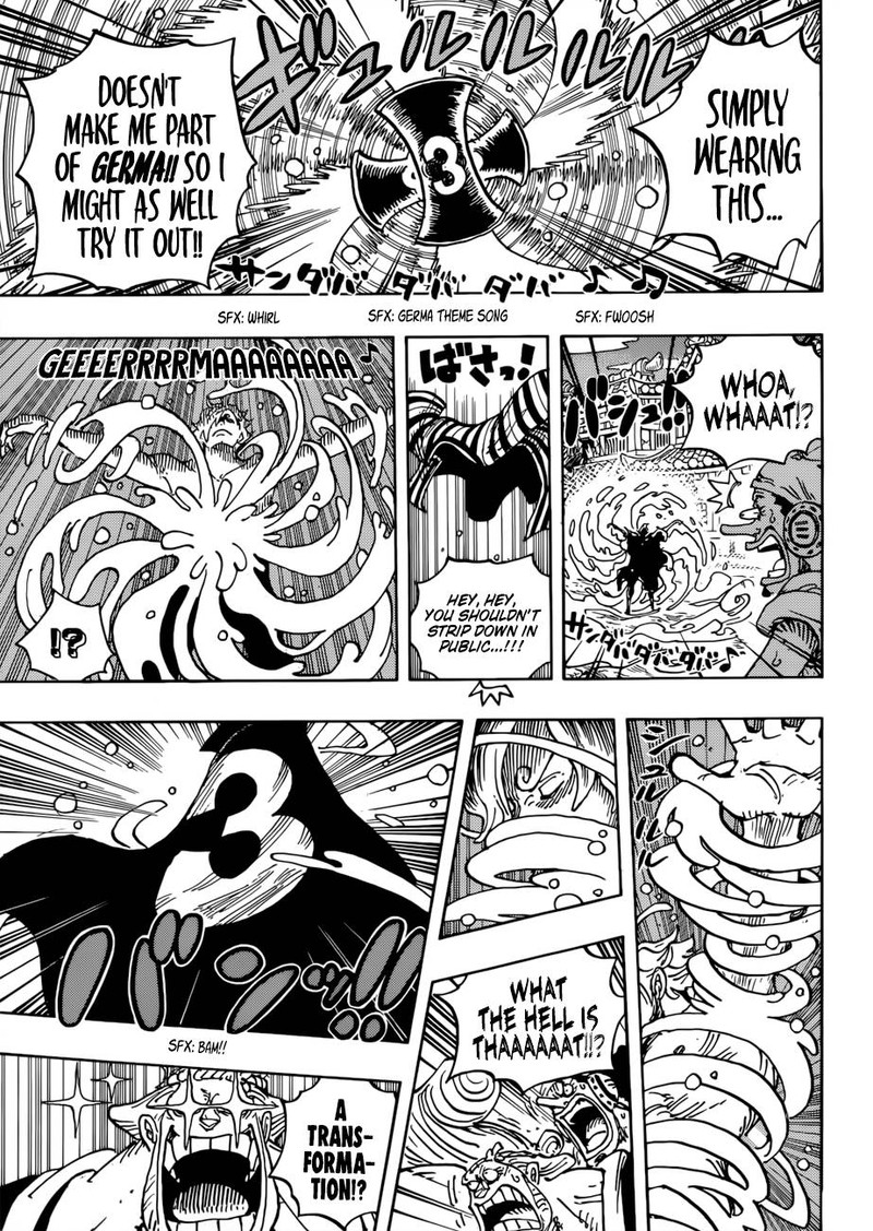 One Piece Chapter 931 - Page 3 in English