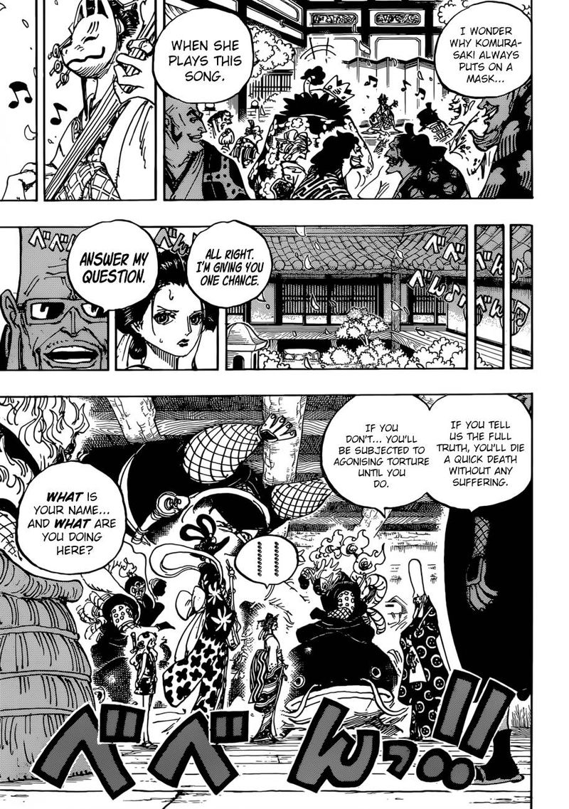 One Piece Chapter 932 - Page 3 in English