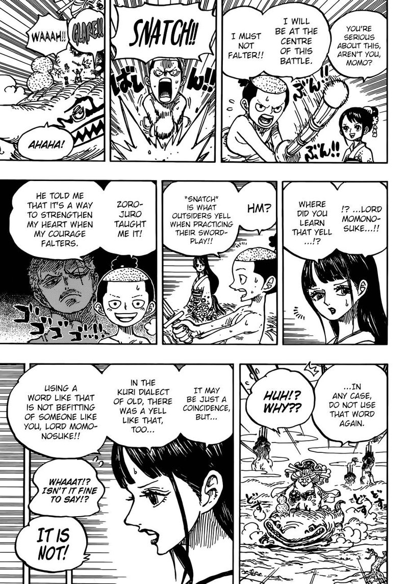 One Piece Chapter 934 - Page 7 in English