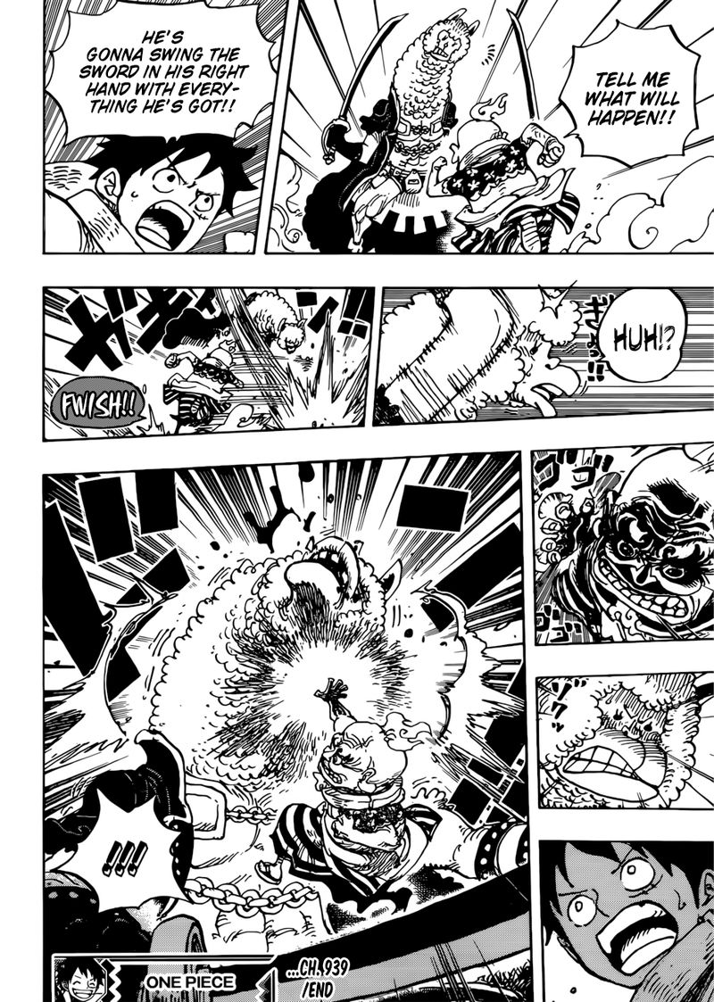 One Piece Chapter 939 - Page 15 in English