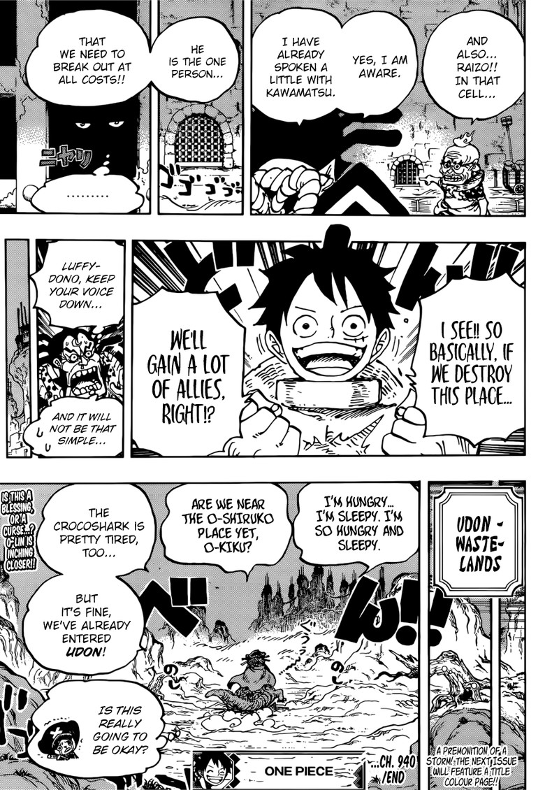 One Piece Chapter 940 - Page 17 in English