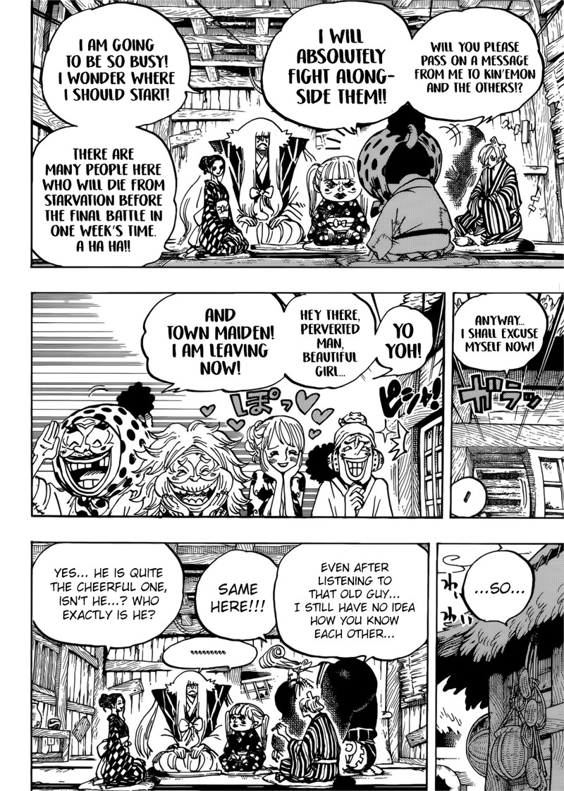 One Piece Chapter 940 - Page 6 in English