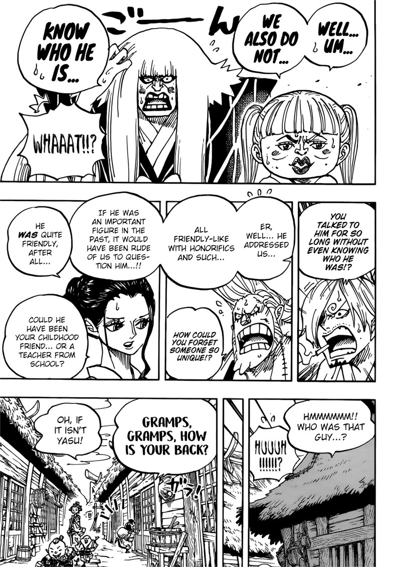 One Piece Chapter 940 - Page 7 in English