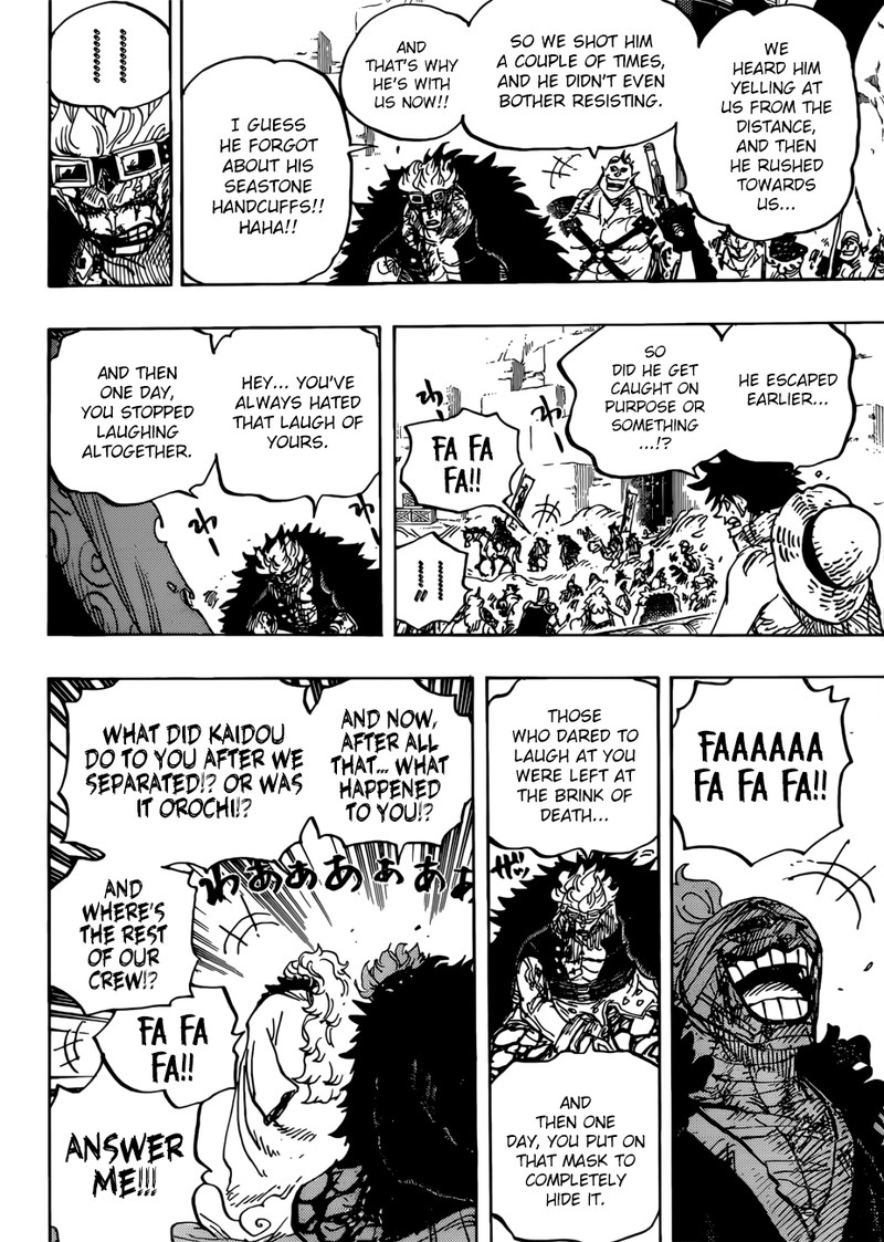 One Piece Chapter 944 - Page 12 in English