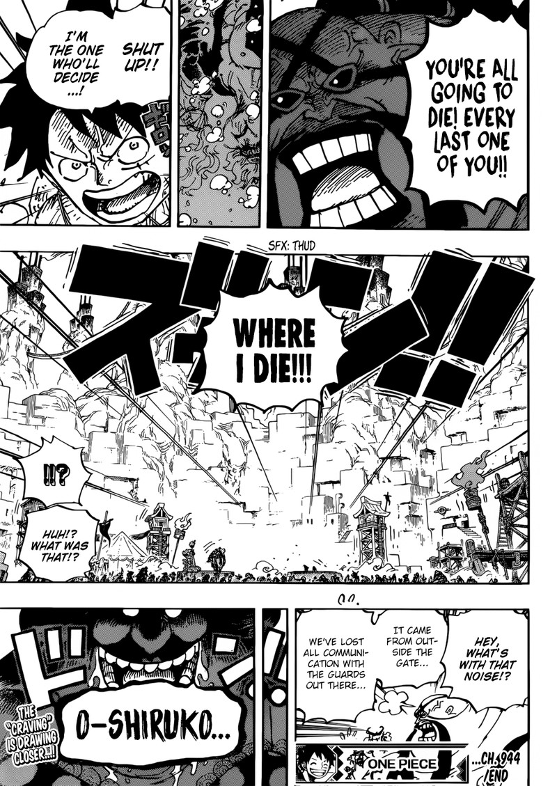 One Piece Chapter 944 - Page 17 in English