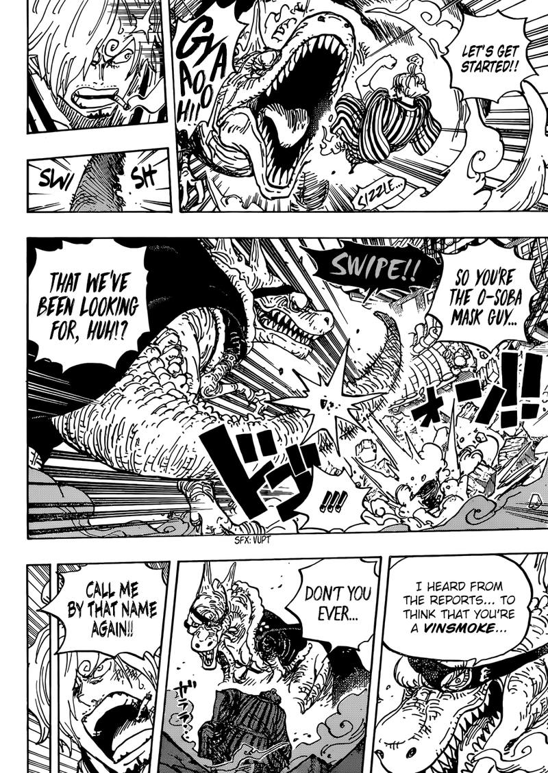 One Piece Chapter 945 - Page 6 in English