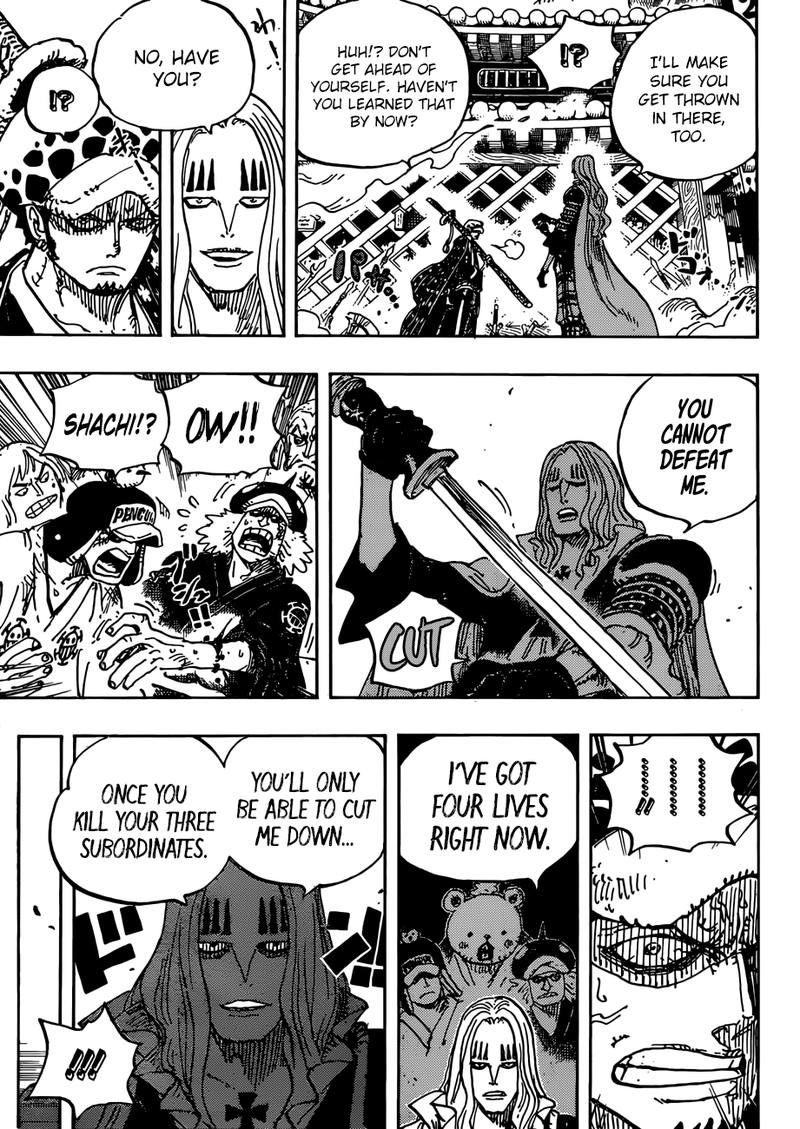 One Piece Chapter 945 - Page 9 in English