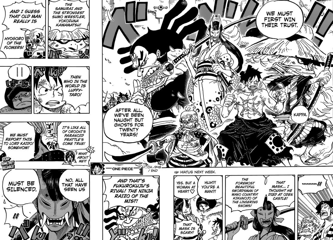 One Piece Chapter 948 - Page 14 in English