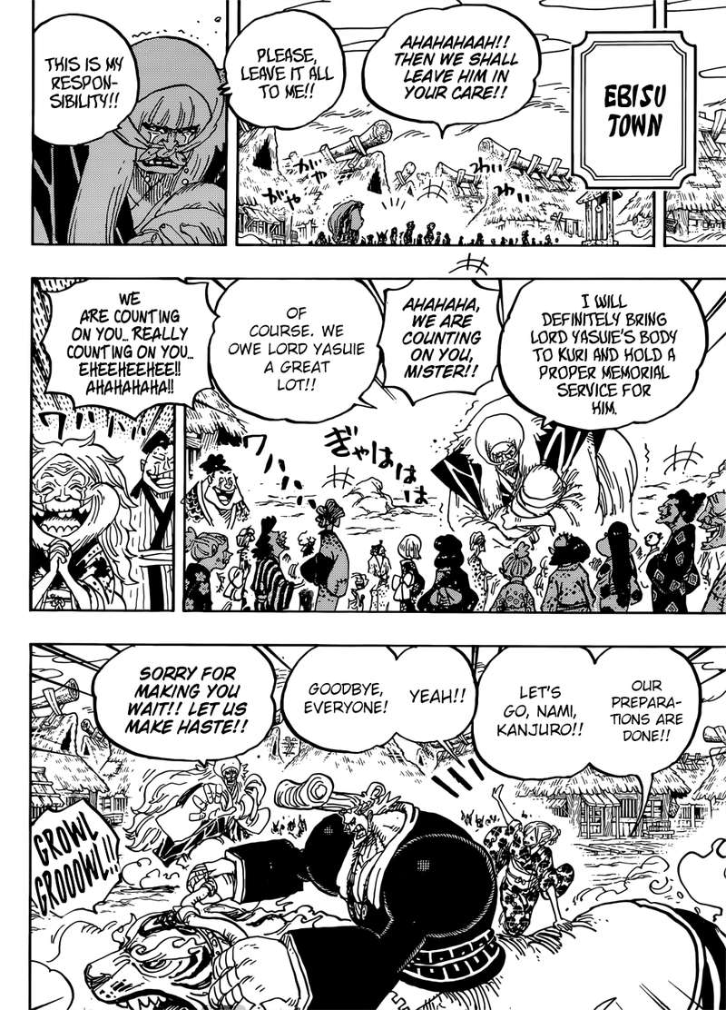 One Piece Chapter 951 - Page 10 in English