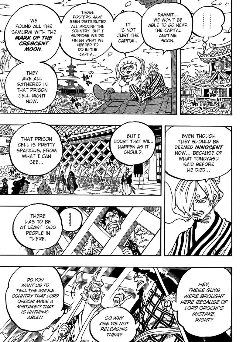 One Piece Chapter 951 - Page 5 in English