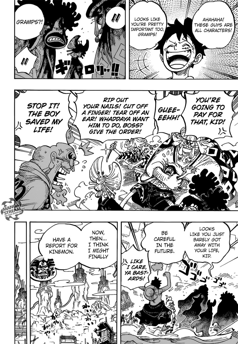 One Piece Chapter 952 - Page 10 in English