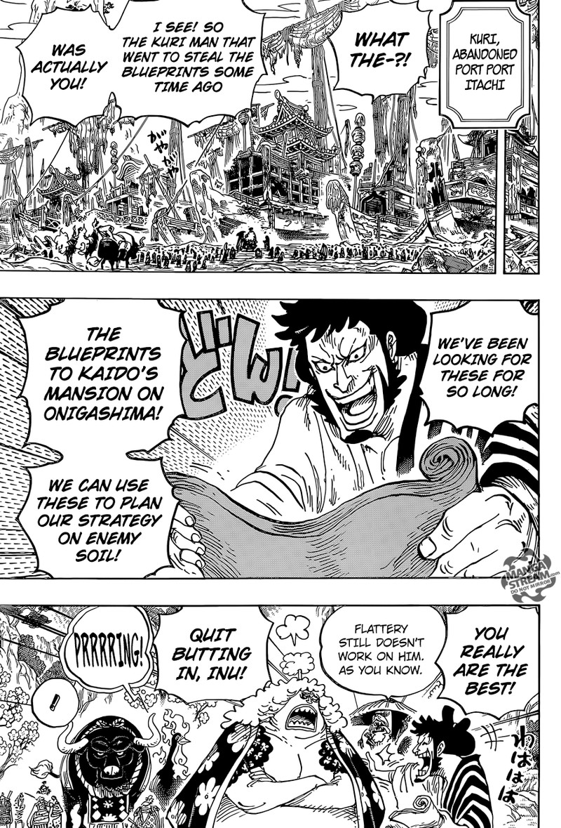 One Piece Chapter 952 - Page 11 in English