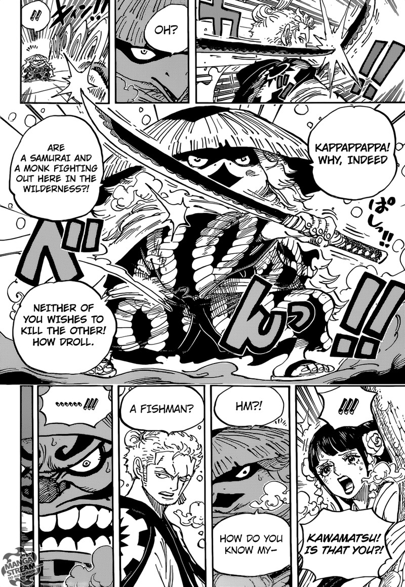 One Piece Chapter 952 - Page 4 in English
