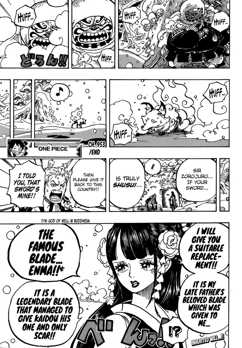 One Piece Chapter 953 - Page 16 in English