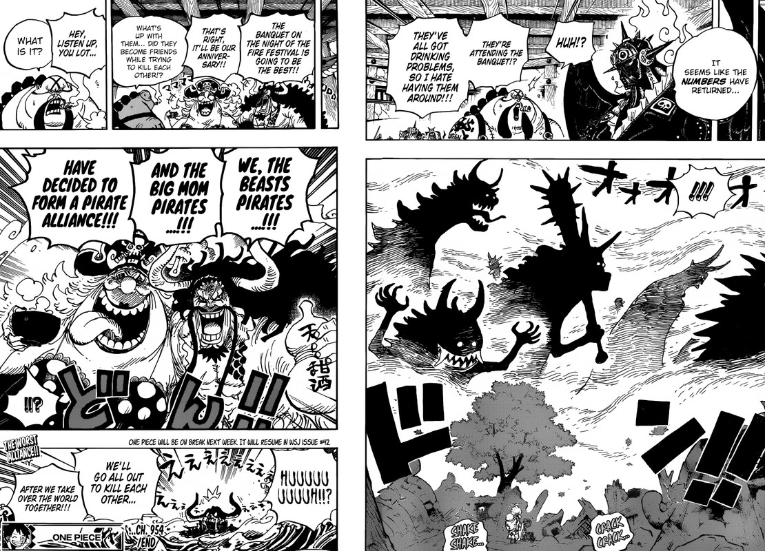 One Piece Chapter 954 - Page 12 in English