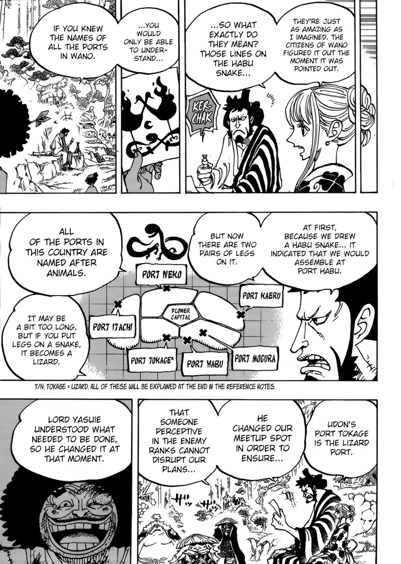 One Piece Chapter 954 - Page 8 in English