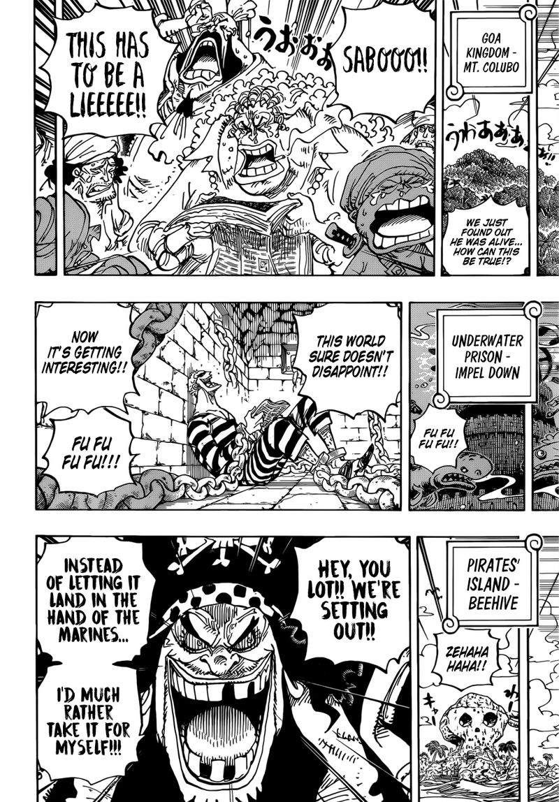 One Piece Chapter 956 - Page 11 in English