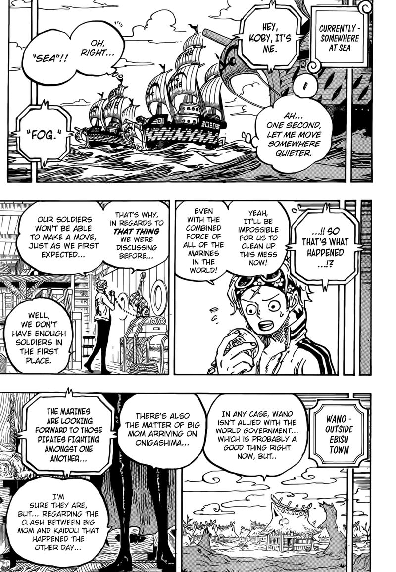 One Piece Chapter 956 - Page 12 in English