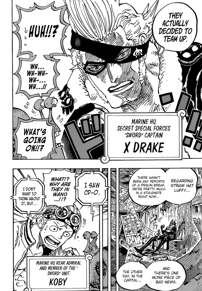 One Piece Chapter 956 - Page 13 in English