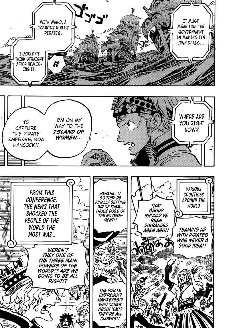 One Piece Chapter 956 - Page 14 in English