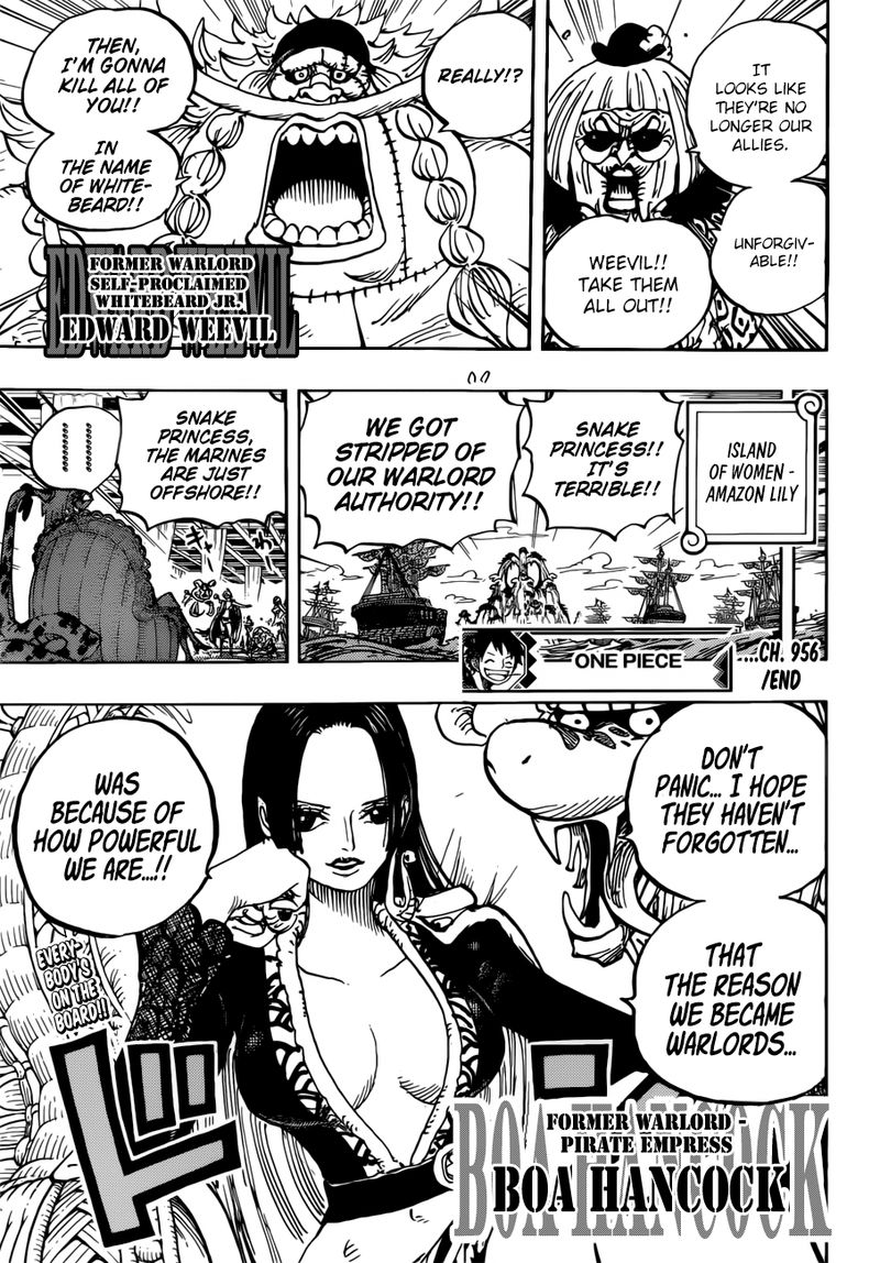 One Piece Chapter 956 - Page 18 in English