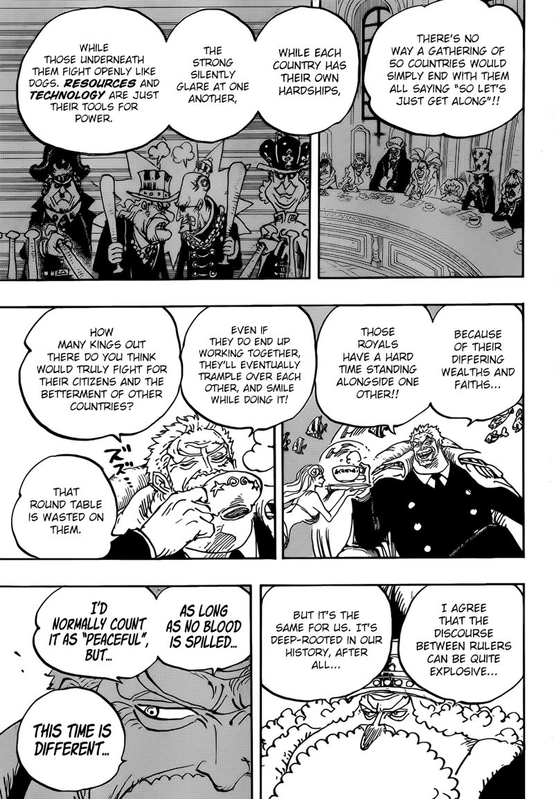 One Piece Chapter 956 - Page 4 in English