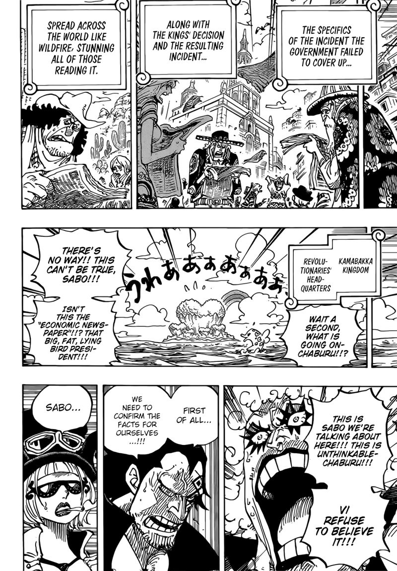 One Piece Chapter 956 - Page 9 in English