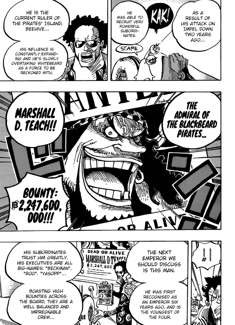 One Piece Chapter 957 - Page 13 in English