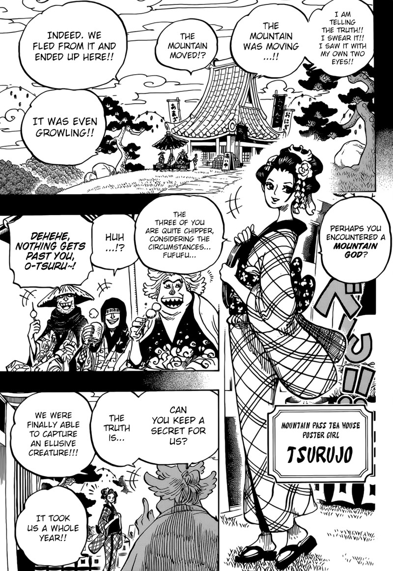 One Piece Chapter 960 - Page 3 in English