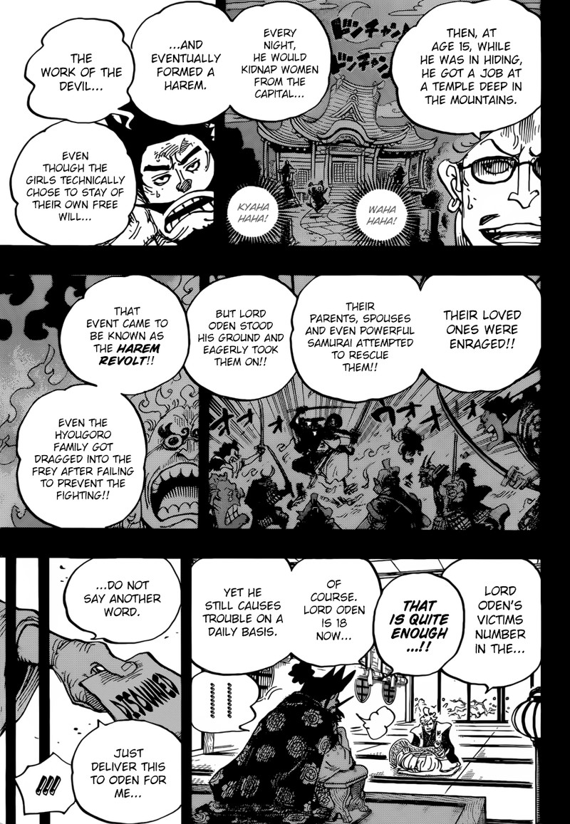 One Piece Chapter 960 - Page 9 in English