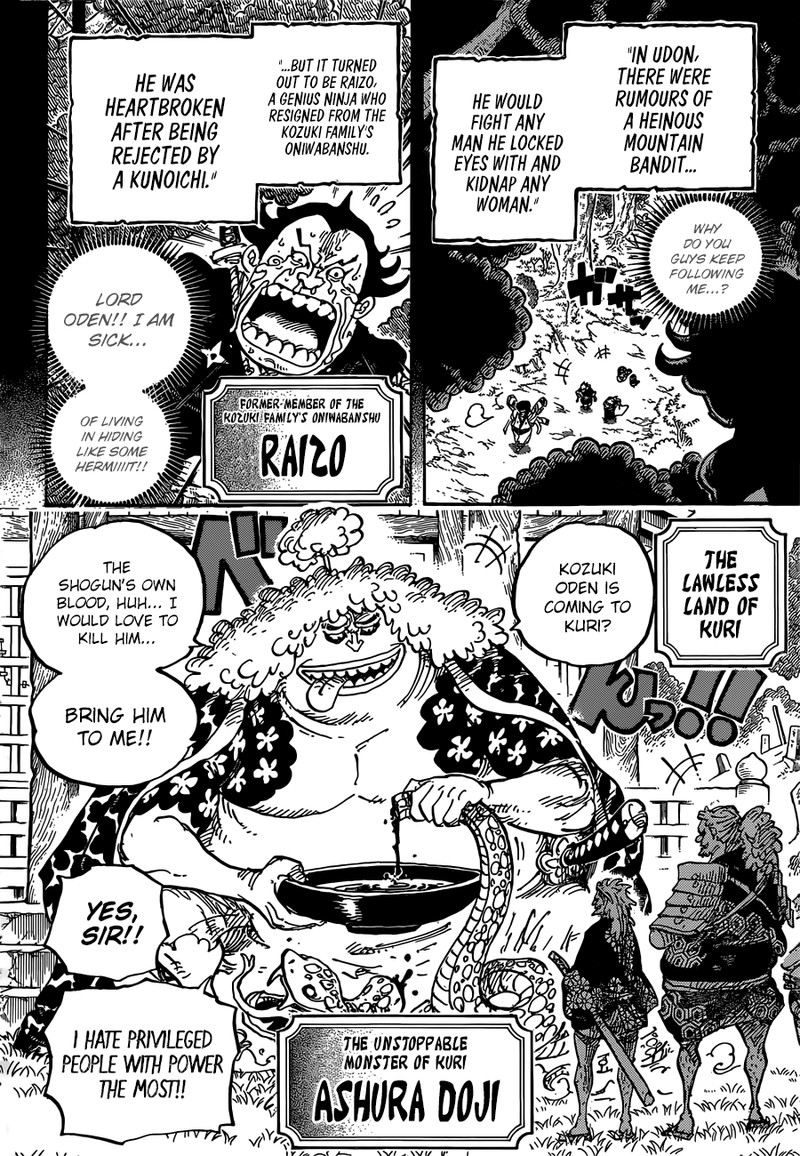 One Piece Chapter 962 - Page 6 in English