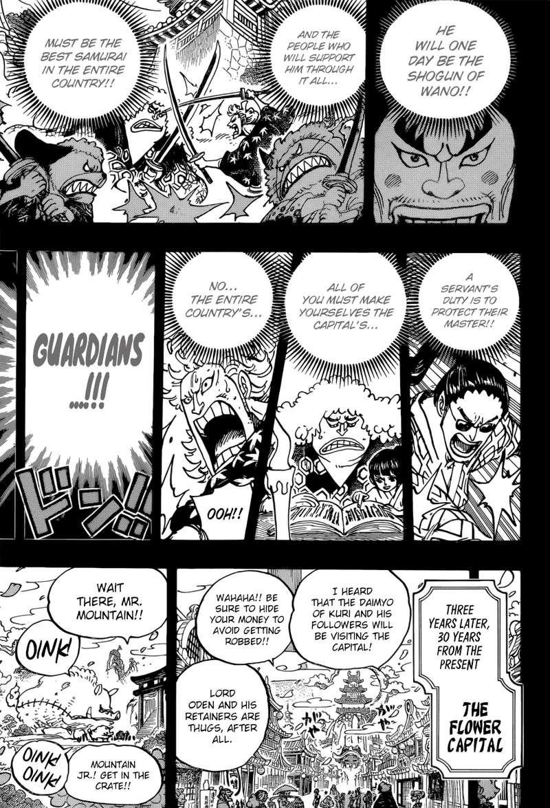 One Piece Chapter 963 - Page 11 in English