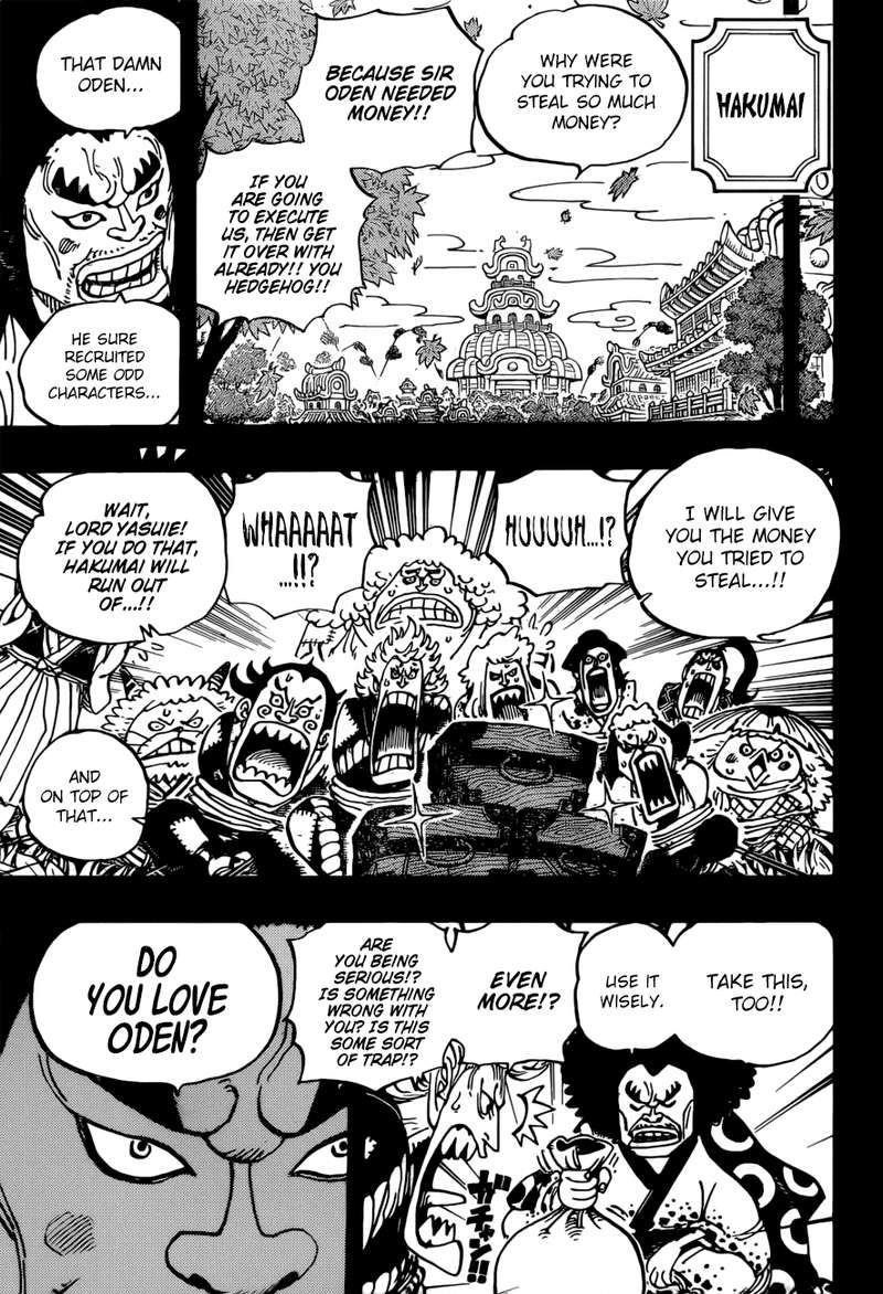 One Piece Chapter 963 - Page 9 in English