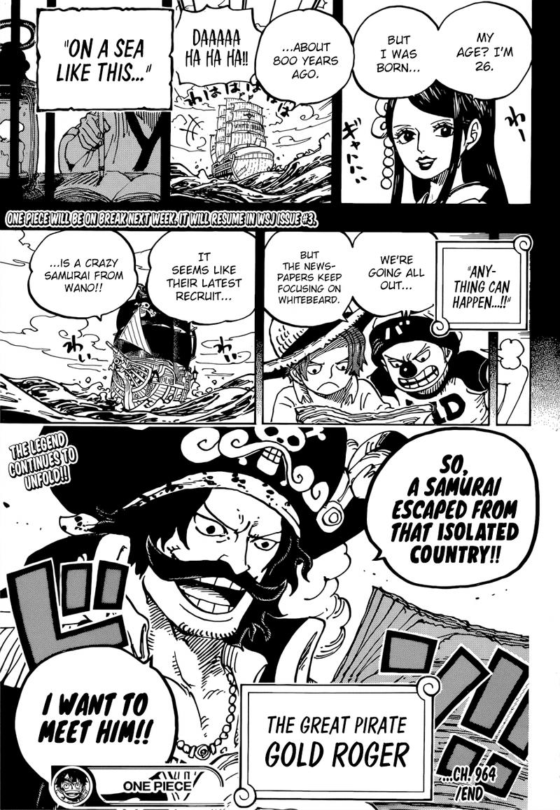 One Piece Chapter 964 - Page 17 in English