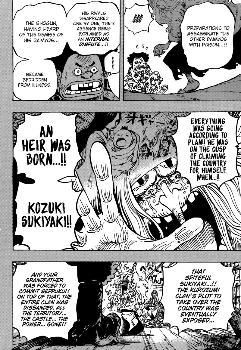 One Piece Chapter 965 - Page 10 in English