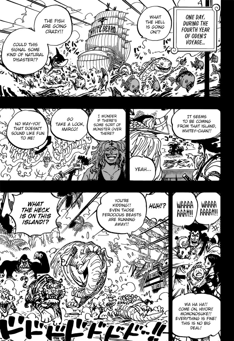 One Piece Chapter 965 - Page 15 in English