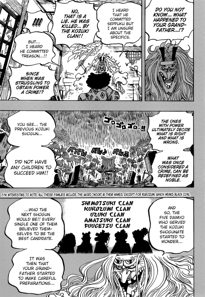 One Piece Chapter 965 - Page 9 in English