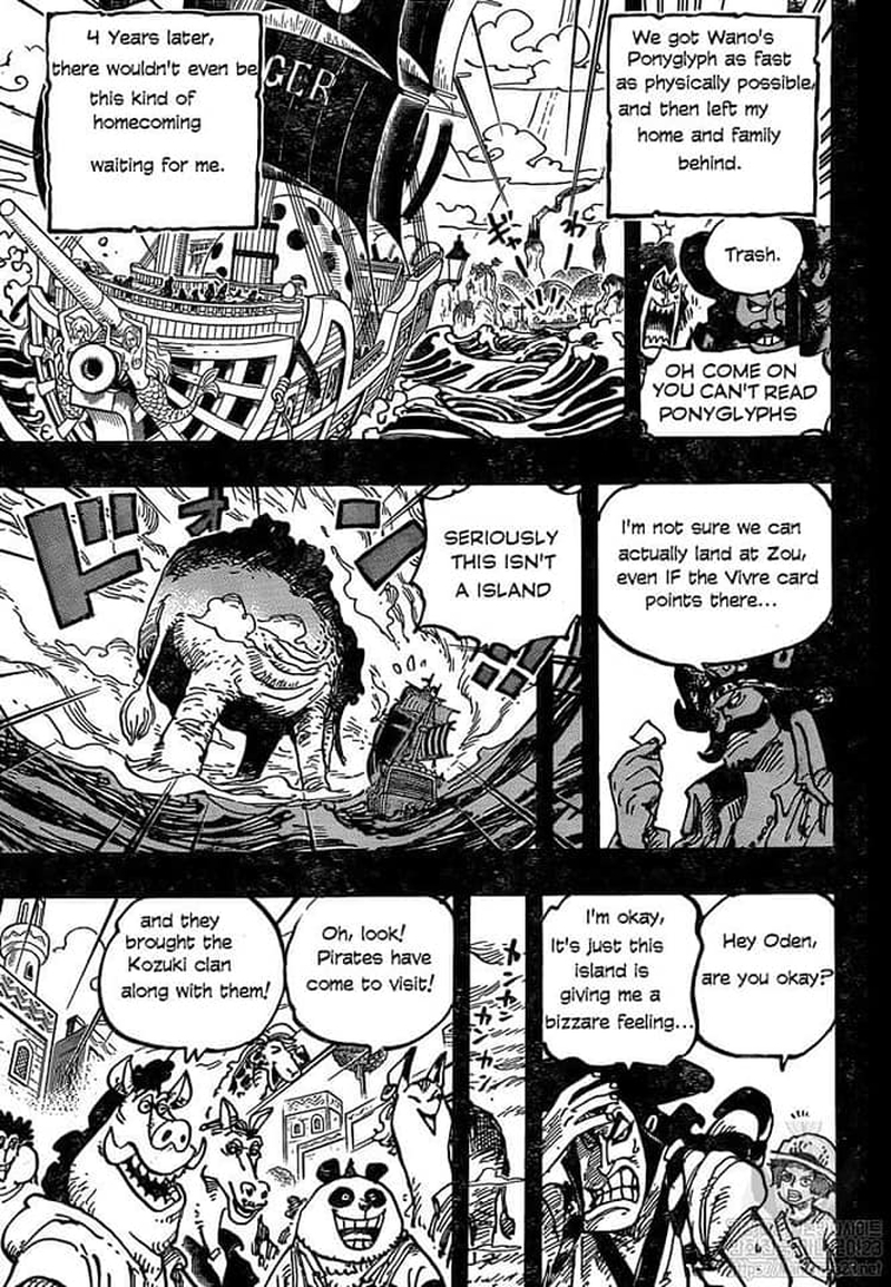 One Piece Chapter 967 - Page 11 in English